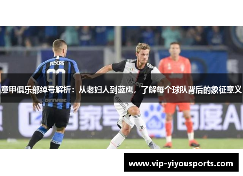 意甲俱乐部绰号解析：从老妇人到蓝鹰，了解每个球队背后的象征意义