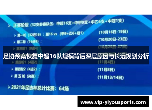 足协预案恢复中超16队规模背后深层原因与长远规划分析
